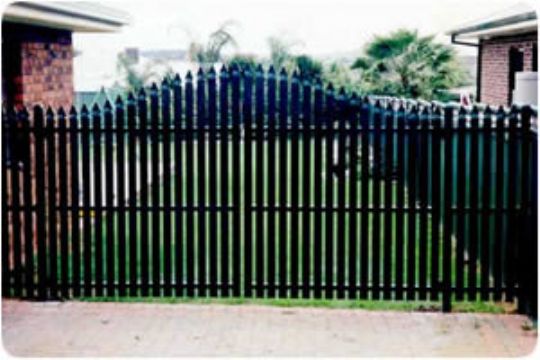 Steel Picket Gates